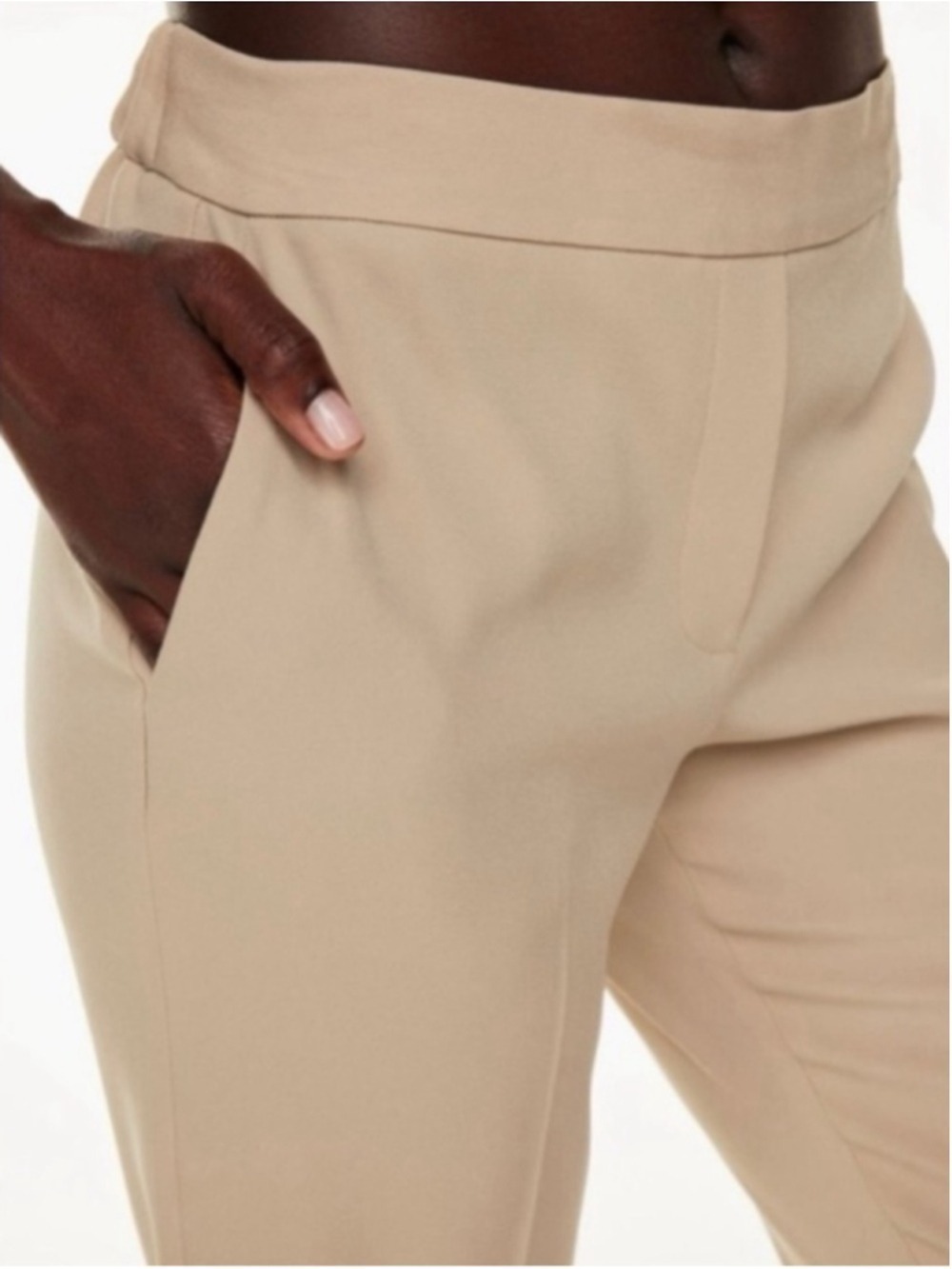 ARITZIA BABATON CONAN PANT in Olive Beige Size 8 NWT - Picture 3 of 12